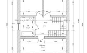 Дом 130м², 2-этажный, участок 3 сот.