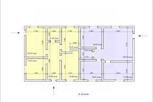 Дом 175м², 1-этажный, участок 6 сот.