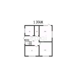 Дом 142м², 2-этажный, участок 4 сот.