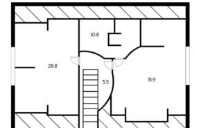 Дом 326м², 2-этажный, участок 6 сот.