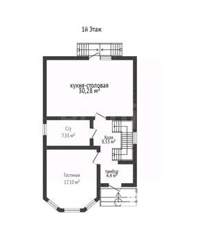 Дом 138м², 2-этажный, участок 4 сот.