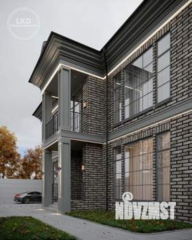 Дом 505м², 3-этажный, участок 8 сот.