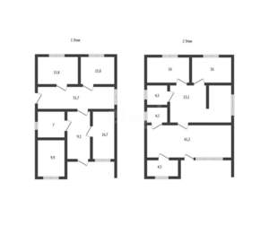 Дом 220м², 2-этажный, участок 6 сот.