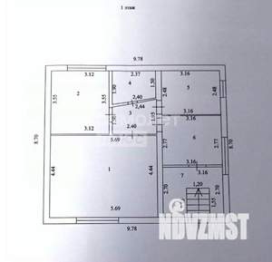 Дом 65м², 1-этажный, участок 4 сот.