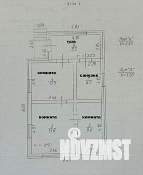 Дом 89м², 1-этажный, участок 10 сот.