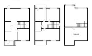 Дом 142м², 3-этажный, участок 3 сот.
