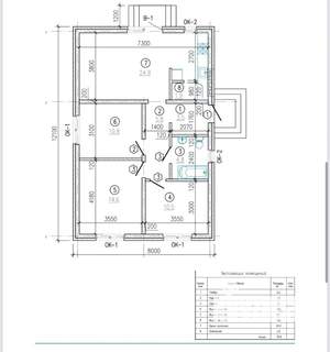 Дом 77м², 1-этажный, участок 3 сот.