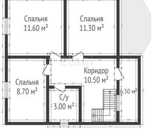 Дом 130м², 2-этажный, участок 4 сот.