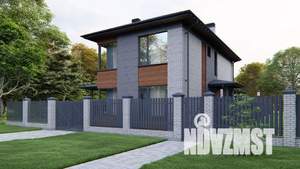 Коттедж 171м², 2-этажный, участок 7 сот.