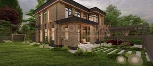 Дом 370м², 2-этажный, участок 6 сот.