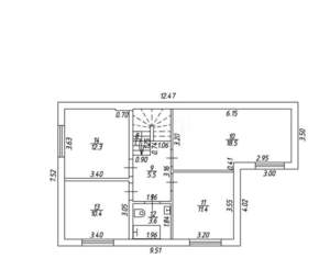 Дом 120м², 2-этажный, участок 3 сот.