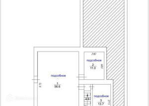 Дом 424м², 2-этажный, участок 8 сот.