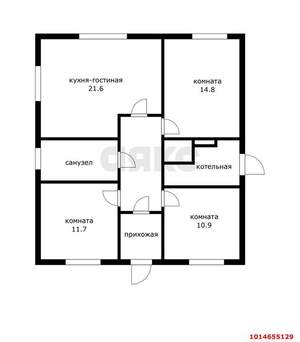 Дом 90м², 2-этажный, участок 5 сот.