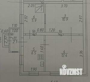 Дом 81м², 1-этажный, участок 3 сот.