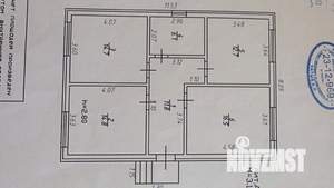 Дом 77м², 1-этажный, участок 4 сот.