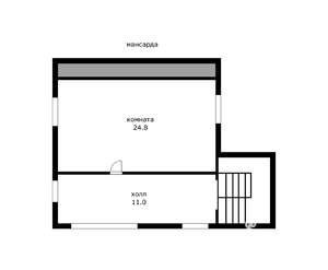 Дом 80м², 2-этажный, участок 4 сот.