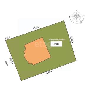 Дом 545м², 3-этажный, участок 20 сот.