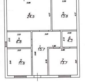 Дом 100м², 2-этажный, участок 4 сот.