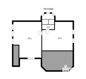 Дом 400м², 3-этажный, участок 8 сот.