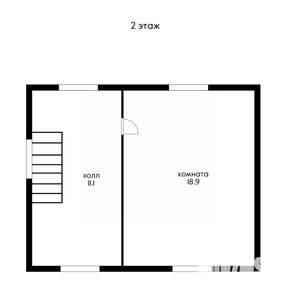 Дом 62м², 2-этажный, участок 4 сот.