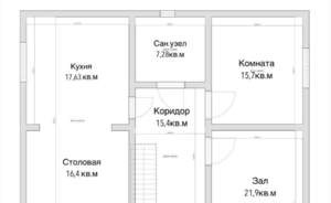 Дом 200м², 2-этажный, участок 8 сот.