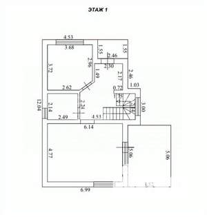 Дом 144м², 2-этажный, участок 4 сот.