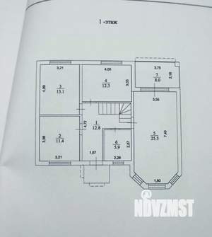 Коттедж 140м², 2-этажный, участок 5 сот.