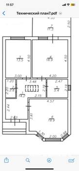 Дом 125м², 1-этажный, участок 4 сот.