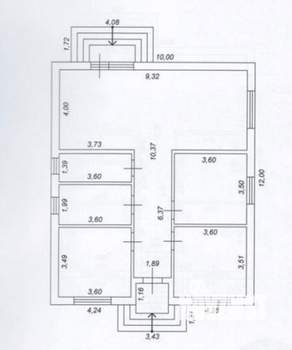 Дом 104м², 1-этажный, участок 5 сот.