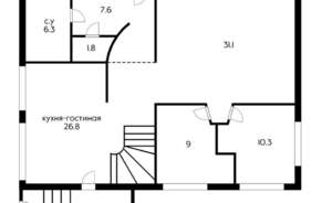 Дом 326м², 2-этажный, участок 6 сот.
