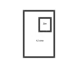 Дача 41м², 2-этажный, участок 4 сот.