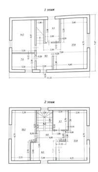 Дом 128м², 2-этажный, участок 4 сот.