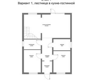 Дом 140м², 2-этажный, участок 6 сот.