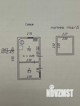 Дом 81м², 1-этажный, участок 3 сот.