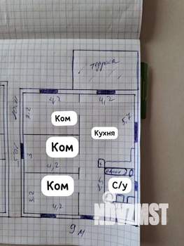 Дом 90м², 1-этажный, участок 4 сот.