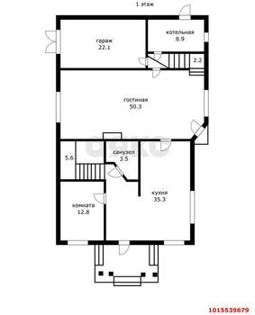 Дом 466м², 2-этажный, участок 6 сот.