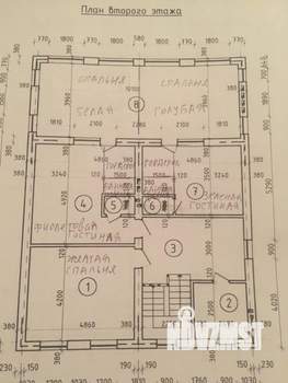 Коттедж 250м&sup2;, 2-этажный, на длительный срок, 