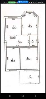 Дом 116м&sup2;, 1-этажный, на длительный срок, 