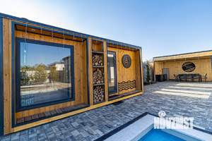 Дом 95м&sup2;, 1-этажный, посуточно, 