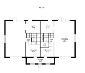 Дом 140м&sup2;, 2-этажный, участок 4 сот.  