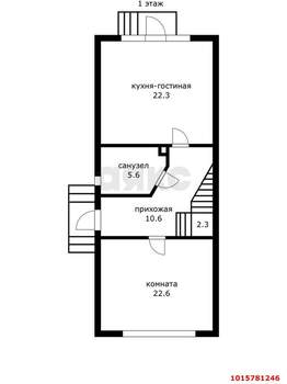 Дом 138м&sup2;, 2-этажный, участок 4 сот.  
