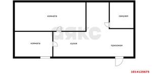 Дом 42м&sup2;, 1-этажный, участок 4 сот.  