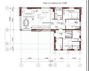 Дом 293м², 2-этажный, участок 6 сот.  