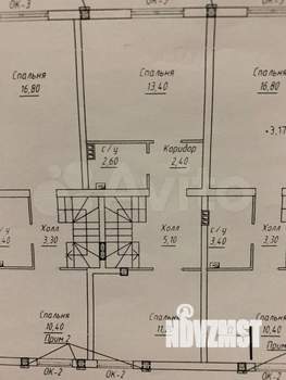 Таунхаус 110м², 3-этажный, участок 1 сот.  