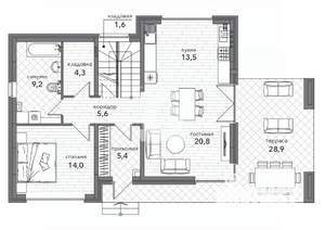 Коттедж 181м², 2-этажный, участок 6 сот.  