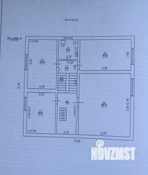 Дом 528м&sup2;, 3-этажный, участок 8 сот.  