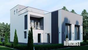 Дом 350м², 2-этажный, участок 10 сот.  