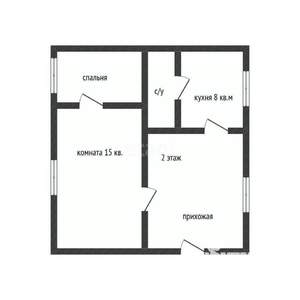 Дом 70м², 2-этажный, участок 4 сот.  
