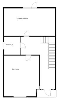 Дом 154м², 2-этажный, участок 4 сот.  
