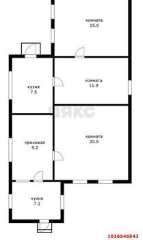 Дом 72м&sup2;, 1-этажный, участок 5 сот.  